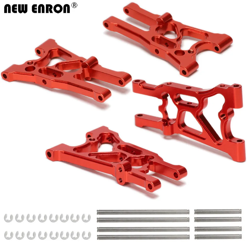 NEW ENRON #107899 #107900 Alloy Front & Rear Lower Suspension Arm for RC Model Car 1/10 HPI WR8 3.0 Flux KEN BLOCK Upgrade Parts