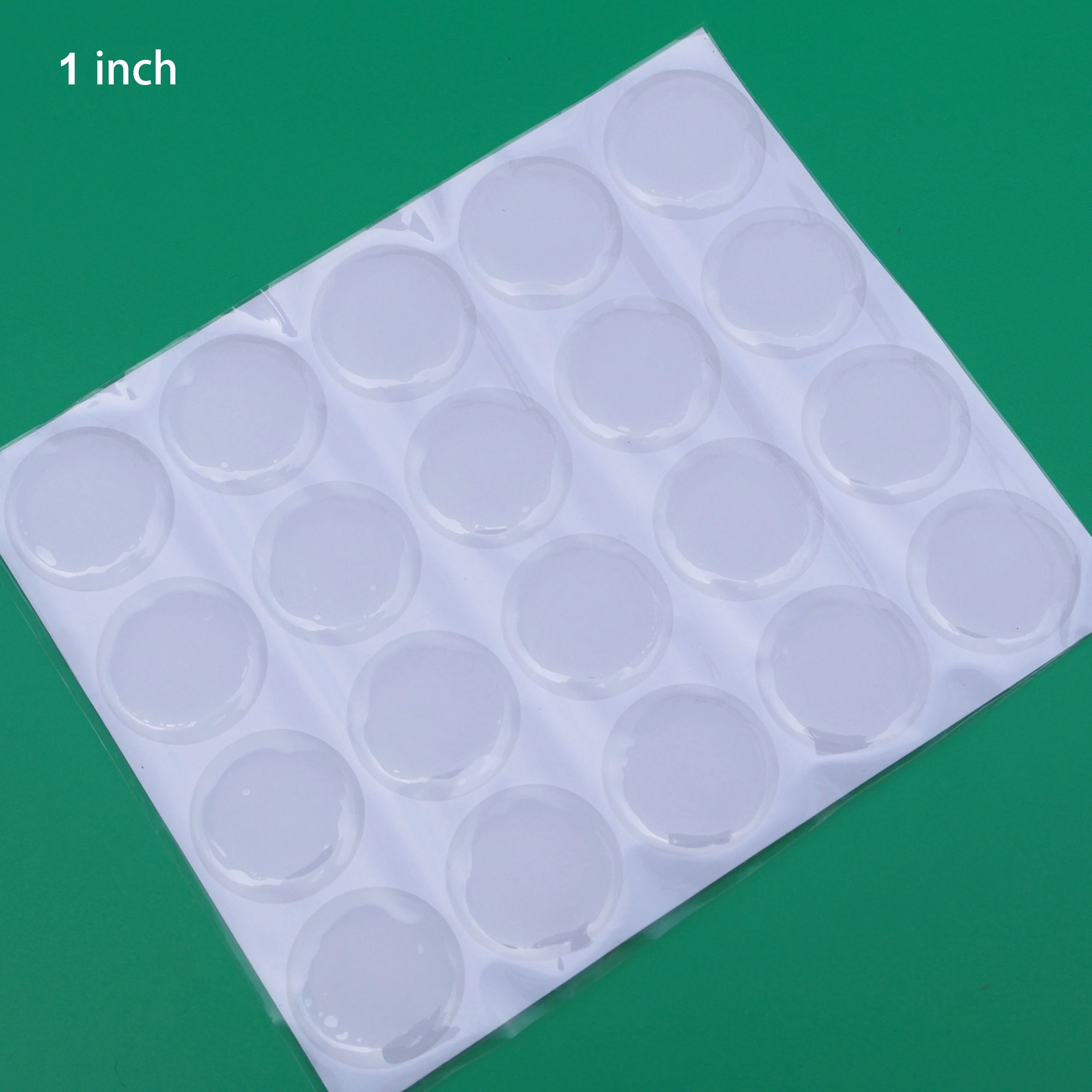 

Wholesale 1000 pcs/lot 1" round clear transparent epoxy resin for bottle cap necklace Pendant Clear Dome