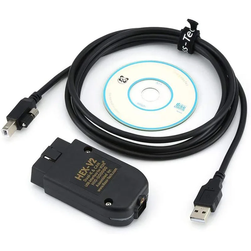 für VCDS Vag Com Hex V2 V26.3 V25.3 Vagcom Schnittstellenkabel OBD2-Scanner Diagnosegerät Audi Skoda VW Auto 2026 Vollständig Original