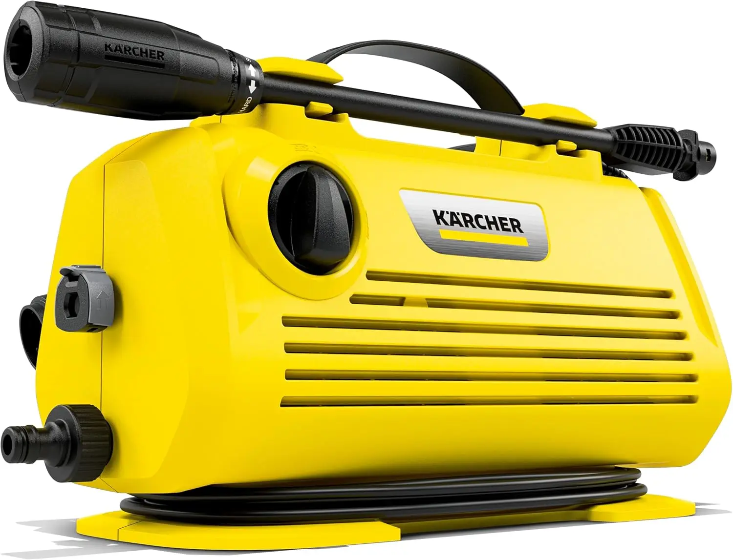 

Мойка высокого давления K 2, горизонтальная, распылительная палочка Vario Power — для автомобилей, палуб, подъездных дорог, сайдинга, патио, макс. 2000 PSI 1,45 макс. ГПМ