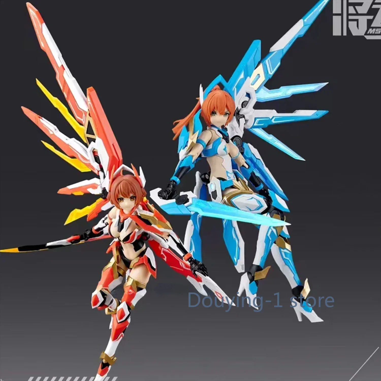 

MS General MG-10 Romance of The Three Kingdoms Da Qiao Xiao Qiao 1/10 Assembled Model Kit Movable Figure Toy Gift In Stock