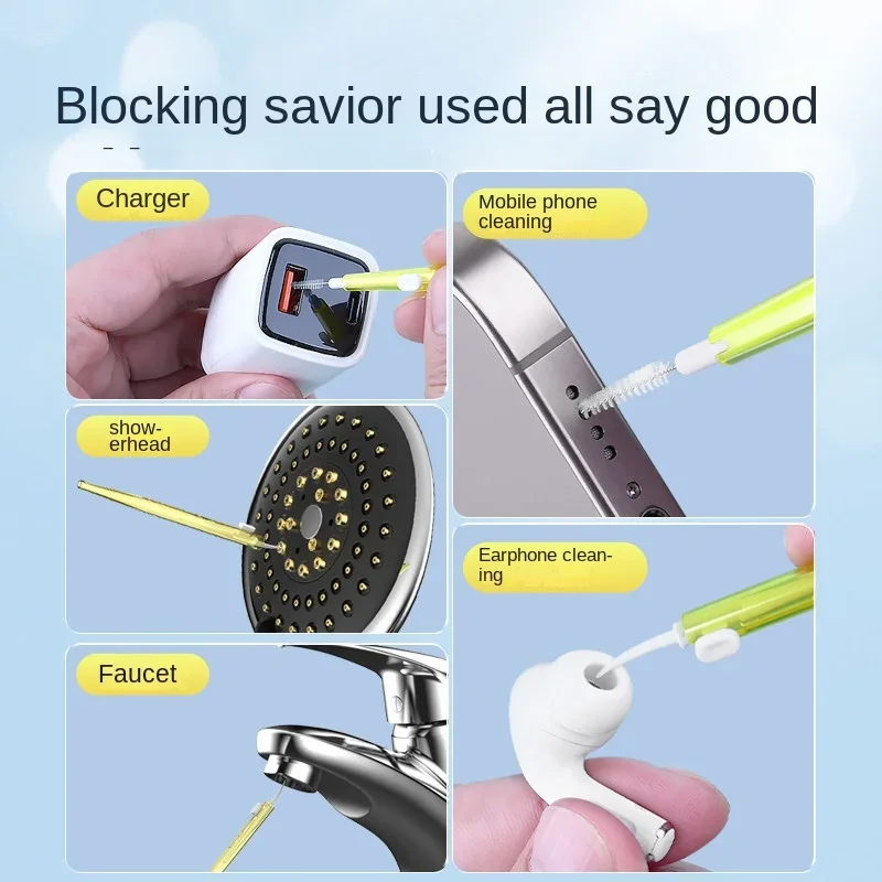 3pcs Mobile Phone Speaker & Charging Port Cleaning Set Dust Plug Kit with Brush for iPhone 16/15/14 Samsung Xiaomi Earphones view 5