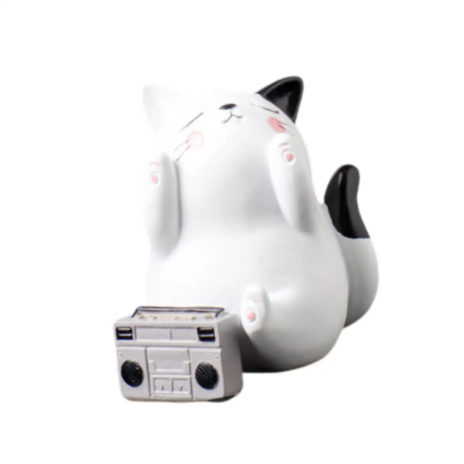 Cat Figurine Party Favors Animal Figurine Miniature Figures Cute Action Figures for Home Desktop Bookshelf Workplace Living Room