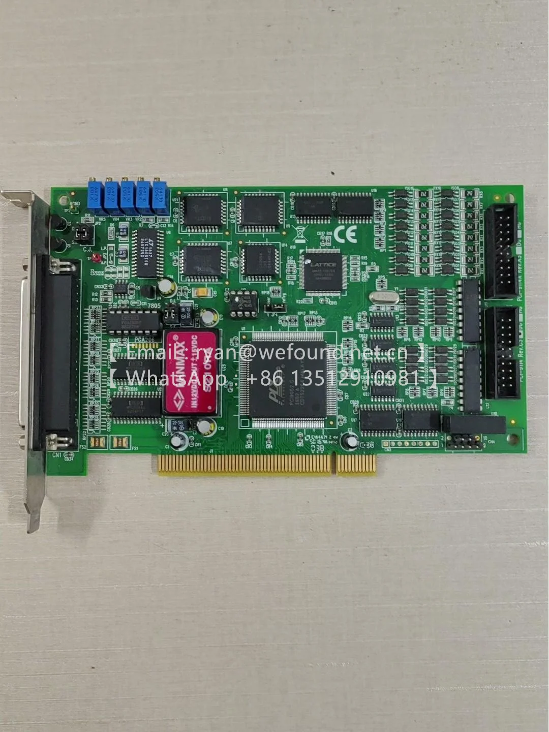 

PCI-9114 REV C3 DG 32-канальная 16-битная многофункциональная карта DAQ с нормальным усилением, 100 кС/с
