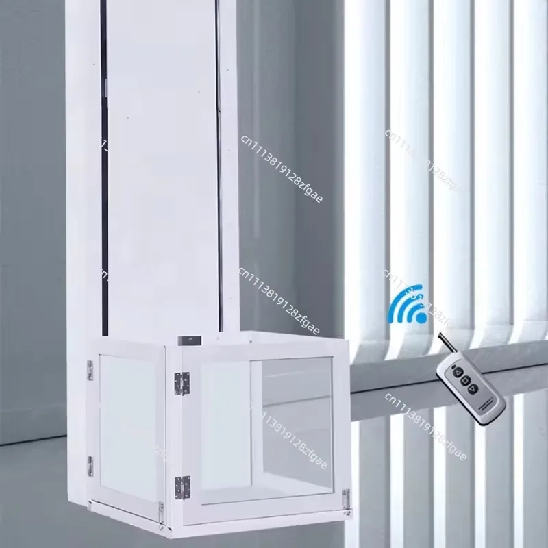 High Capacity Electric Hydraulic Home Lift Compact Cargo Elevator for Warehouse Villa Residential Building Small Platform Lift