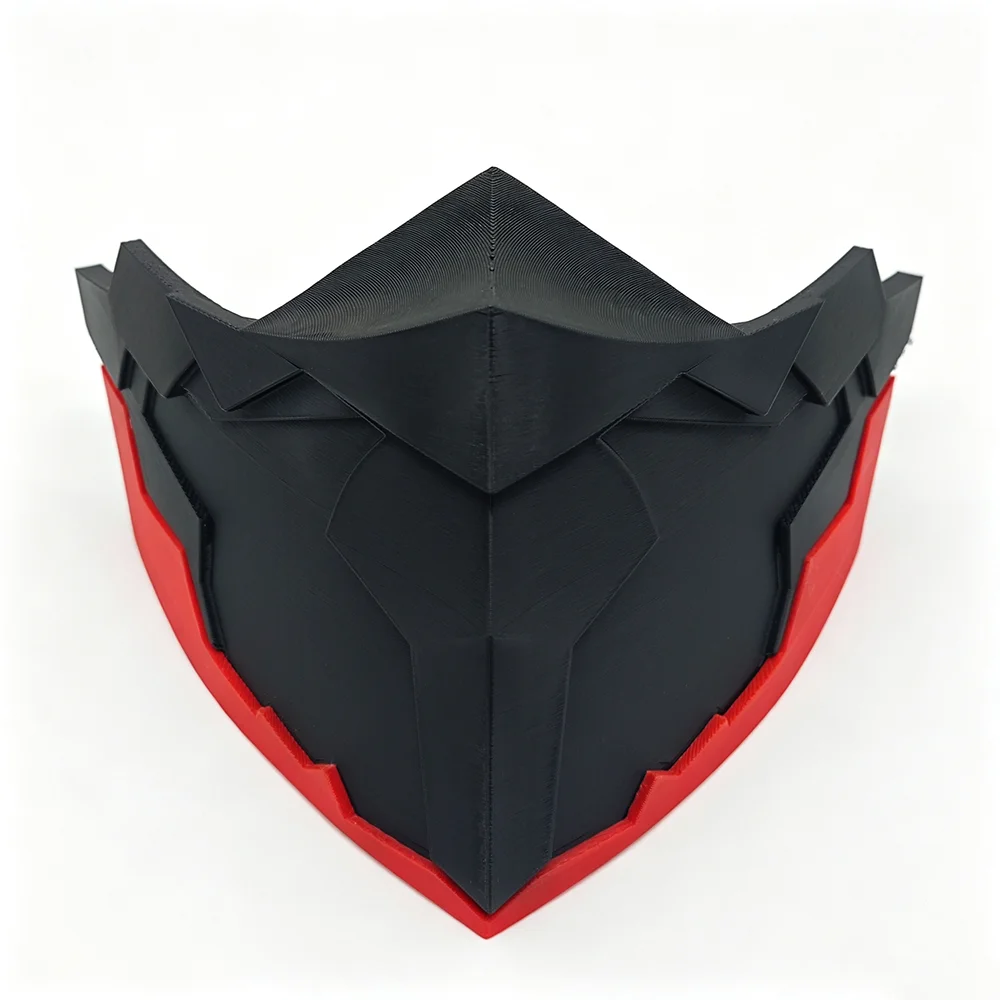 Cyberpunk Talia Yang Cosplay Mask Adult Unisex Mechanical 3D Printed Half Face Mask Halloween Stage Costume Prop