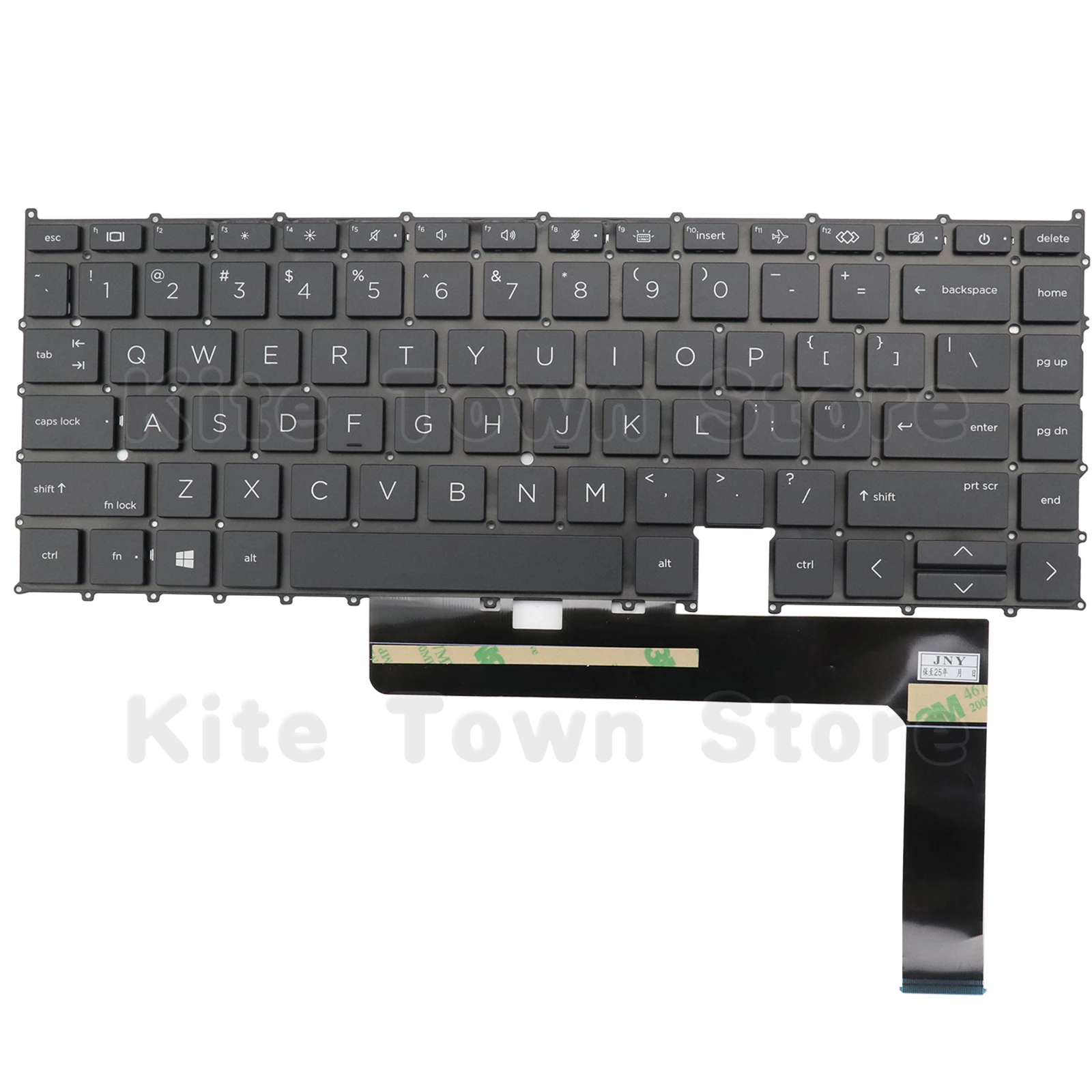 لوحة مفاتيح كمبيوتر محمول جديدة بتصميم أمريكي لجهاز HP EliteBook X360 1040 G7 EliteBook X360 1040 G8 بإضاءة خلفية سوداء بدون إطار