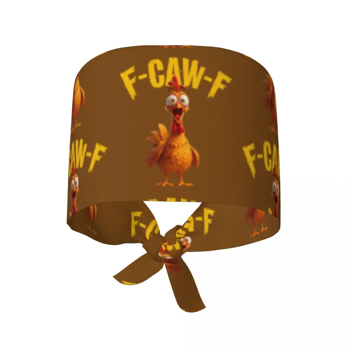 ممرضة قبعة F-Caw-F الدجاج قبعة العمل للرجال النساء العصرية ضمادة التعادل الظهر فرك قبعات لينة مريح قبعة طبية #2