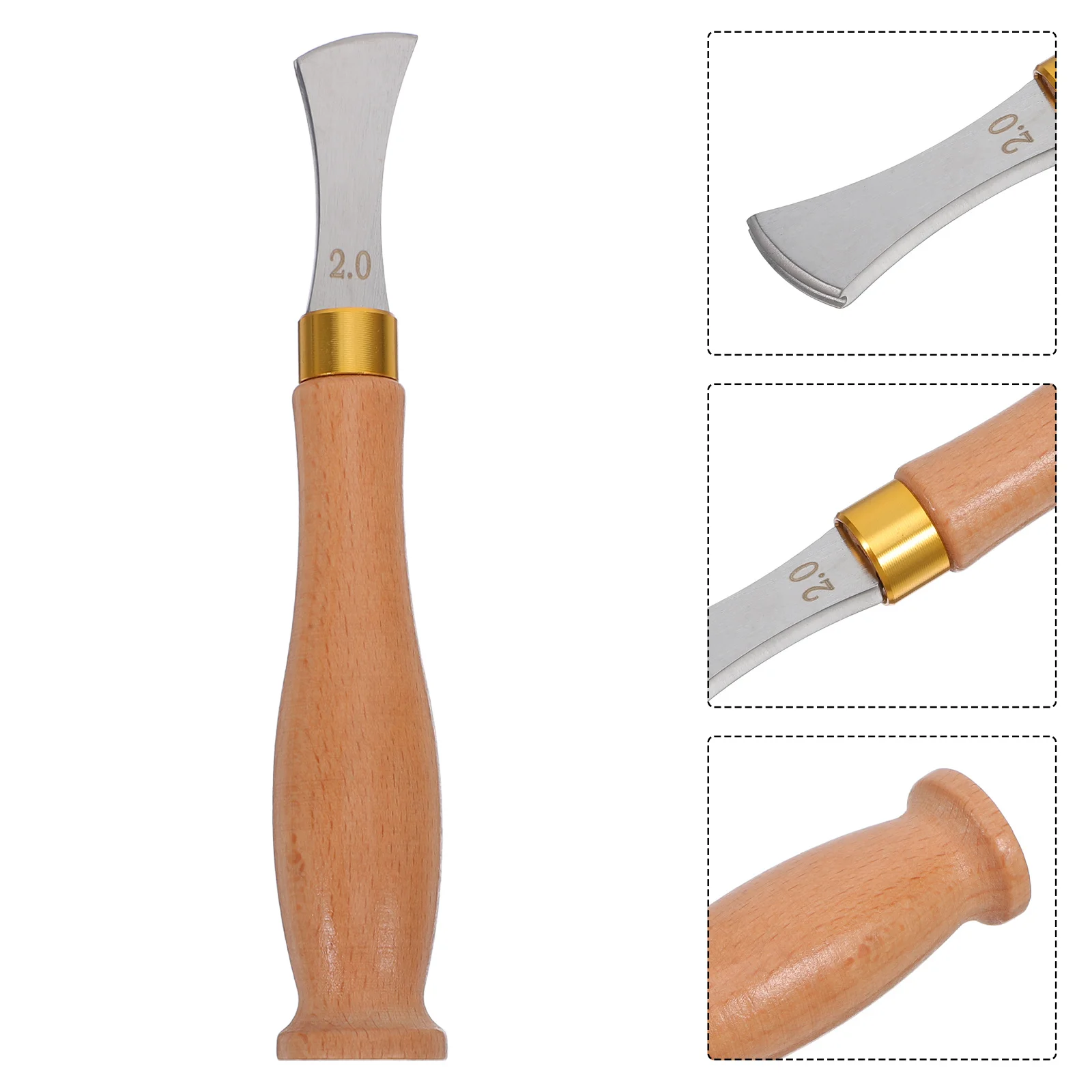 

Edge Creaser Tool for DIY Craft Work Professional Grooving Ruler with Precision Guide for Handmade Bookbinding and