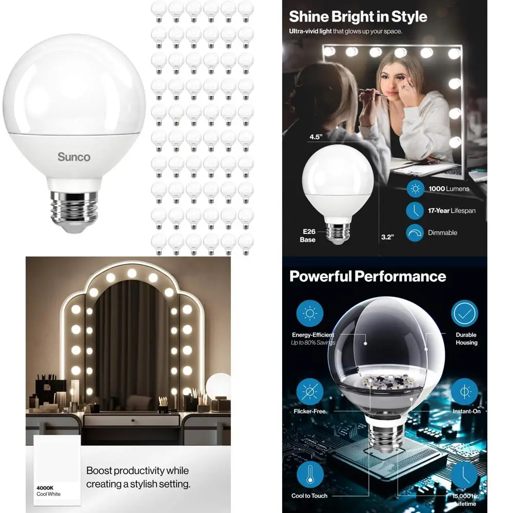 Sunco 60 Pack G25 L…