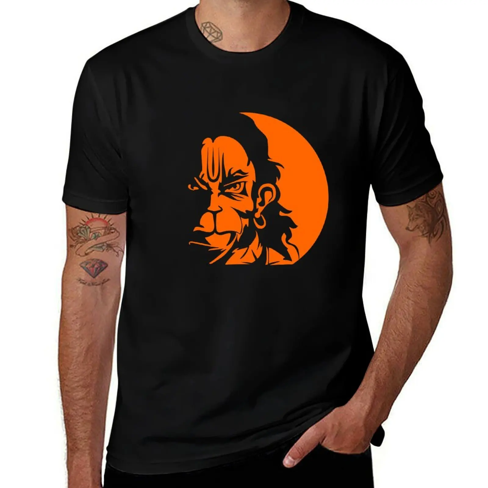 Hanuman T-Shirt t shirt man plain T-Shirt