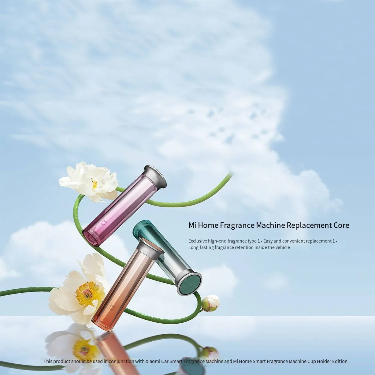 Xiaomi Mijia 1Pcs 스마트 자동 향수 기계 교체 코어 아로마 테라피 기계 교체 필터