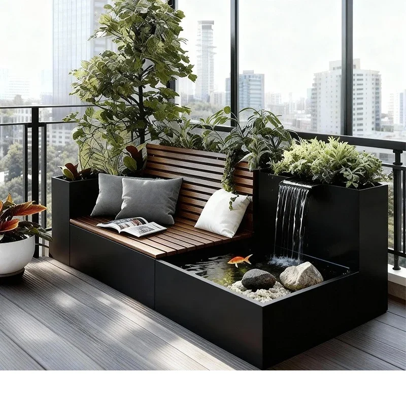 landscape, outdoor flower box,（Please contact customer service to place an order; this product requires a deposit.）