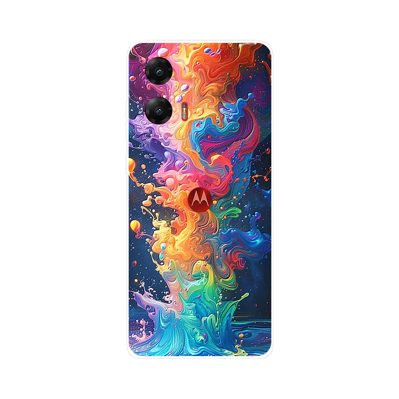 For Motorola G Stylus 5G 2024 Case Soft Silicone Poker Wolf Fashion Back Cover for Motorola Moto G Stylus 5G 2024 Cases