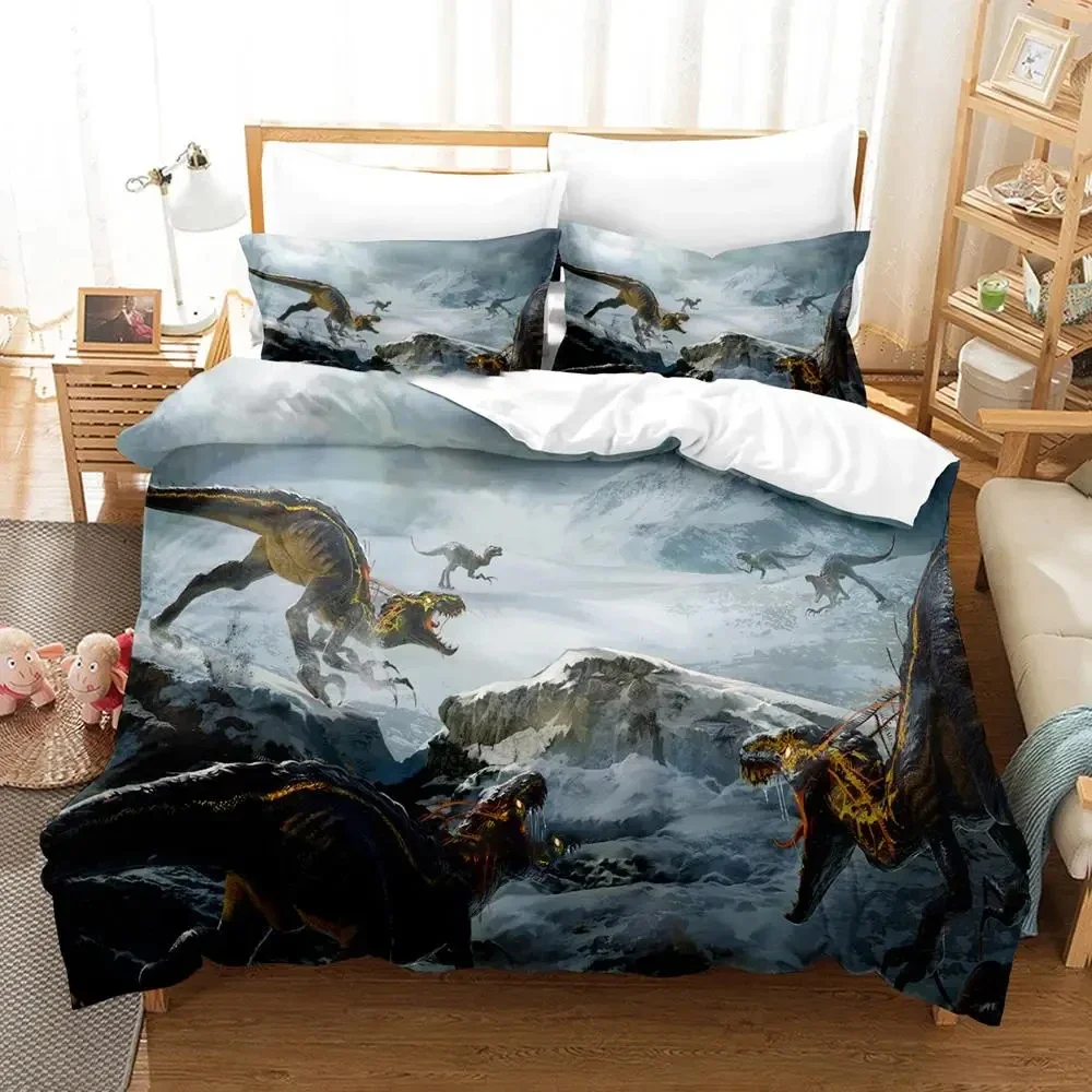 Game Second Extinction Bedding Set Duvet Cover Bed Set Quilt Cover Pillowcase Comforter king Queen Size Boys Adult Bedding Set