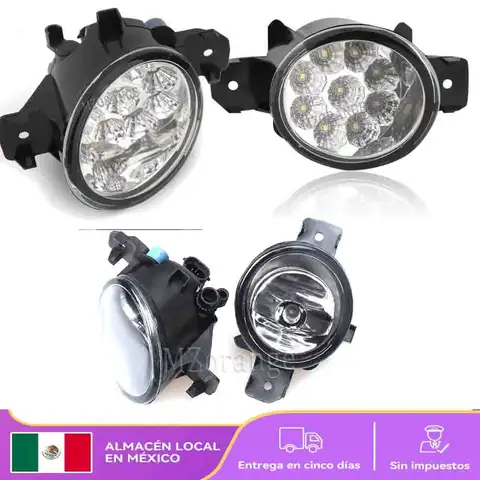 Luces antiniebla para Renault Clio 2 3 Symbol Master Laguna Grand 1998-2015 LED halógeno 2 uds luces antiniebla accesorios de lámpara antiniebla