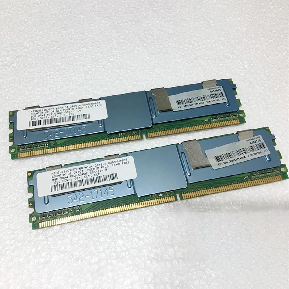 

Серверная память для HP 398709-071 413015-B21 416474-001 16 Гб (2x8 ГБ) FBD 667 DDR2, 2 шт.