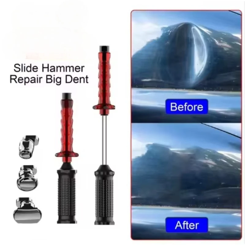 Car Paintless Dent Repair Tools for Auto/Motor Car  & Slide Hammer Dent Puller Cold Glue