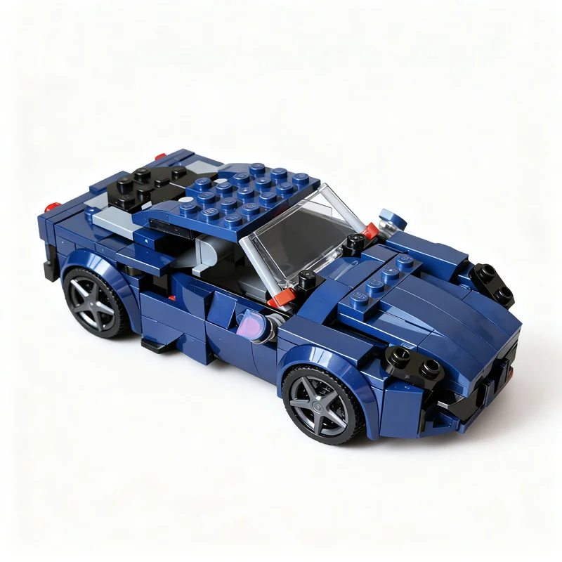 274pcs MOC City Champions Alfa 4c Alt Model Building Blocks Collection Creative Idea Display DIY Birthday Art Education Brick 3D