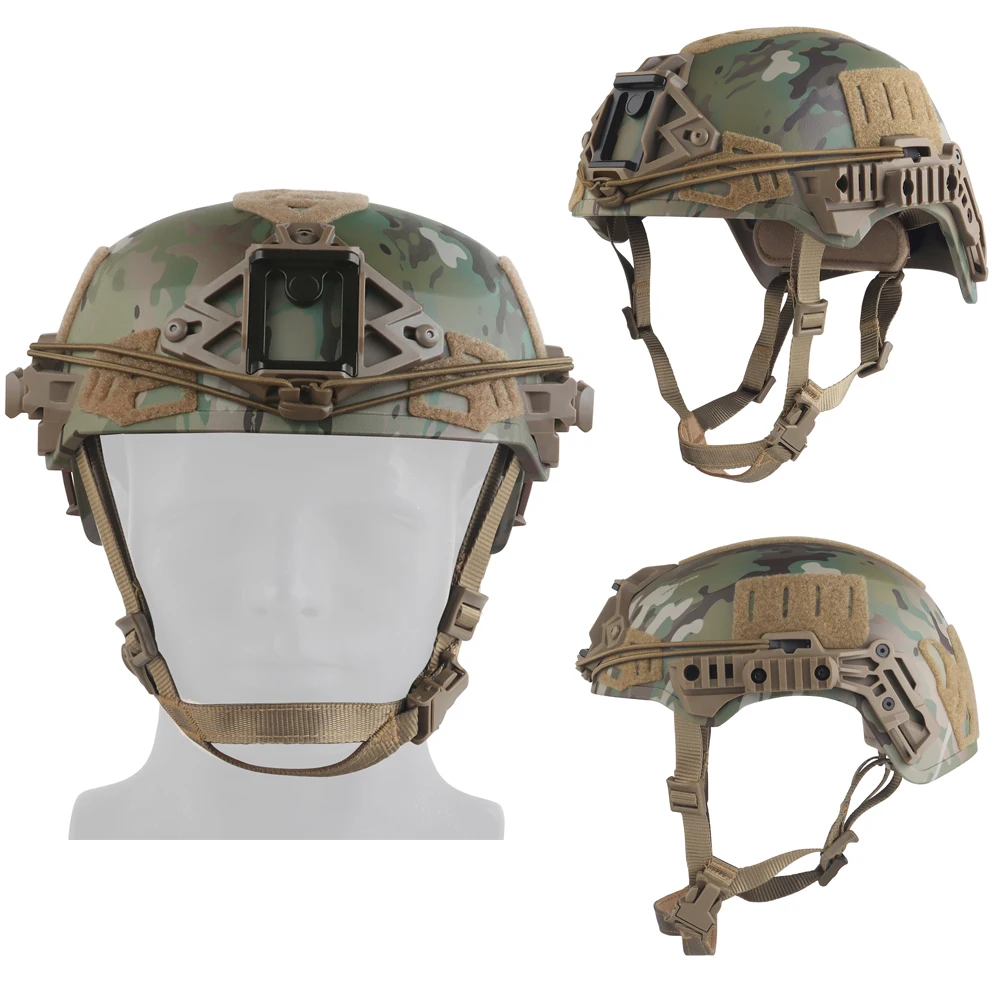 Tactical Helmet 3.0 Thick Simple Version Spongy Cushion Suspension System Chin Strap Quick Hunting Sports Protective Gear