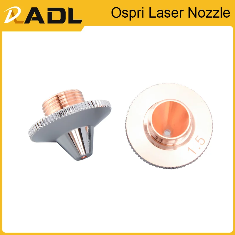 ADL 10pcs/lot D20 Customized Laser Nozzle For Fiber Cutting Machine Raytools Precitec HIGHYAG Penta HGTECH OSPRI Welding Nozzle