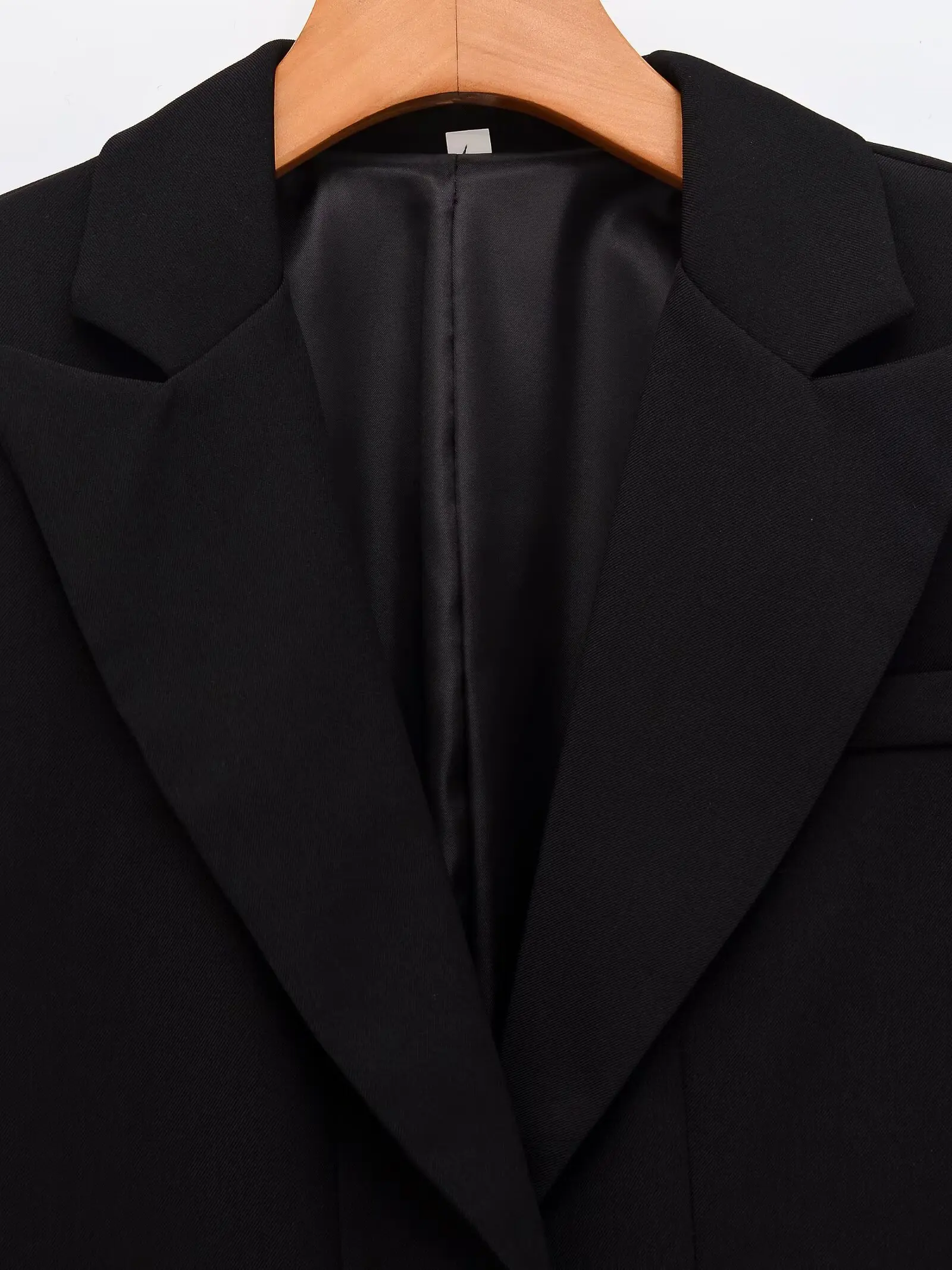 KONDALA Damen-Pendler-Blazer mit Spitzenbesatz, elegant für Dinner, Cocktailparty, schmal geschnitten, 2026 Frühherbst, trendiger High-Street-Blazer – Detail 17