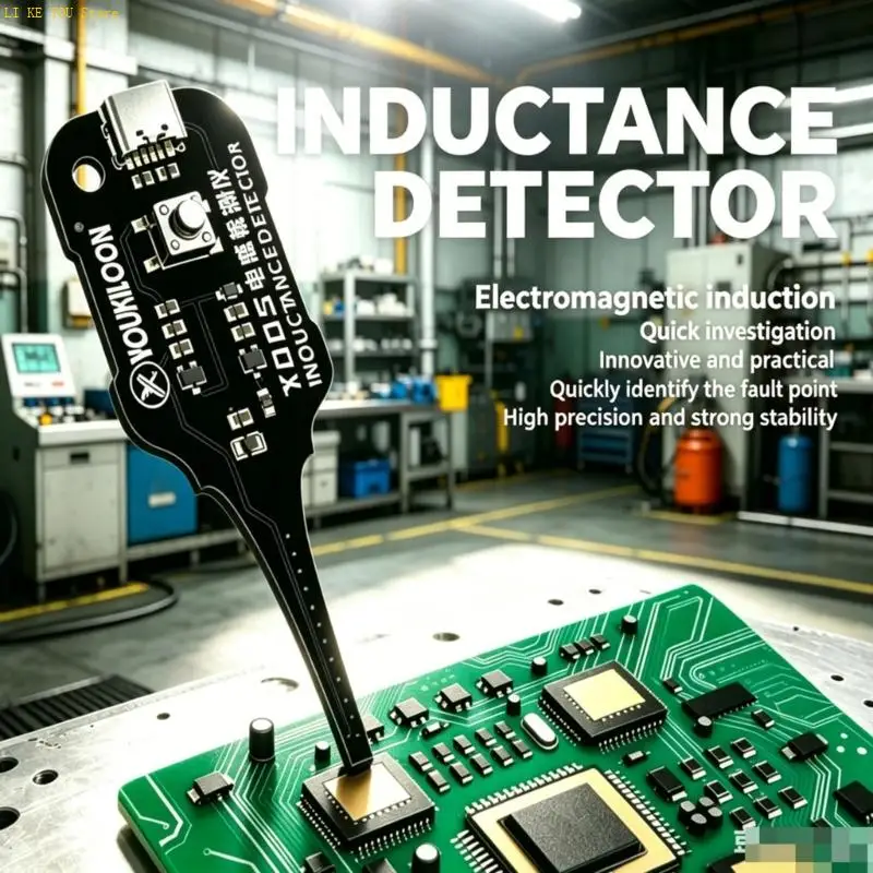 W3JE Professional Inductance Tester Inductor Detectors For Circuit Repair With High Precisely Detection And Portable Design
