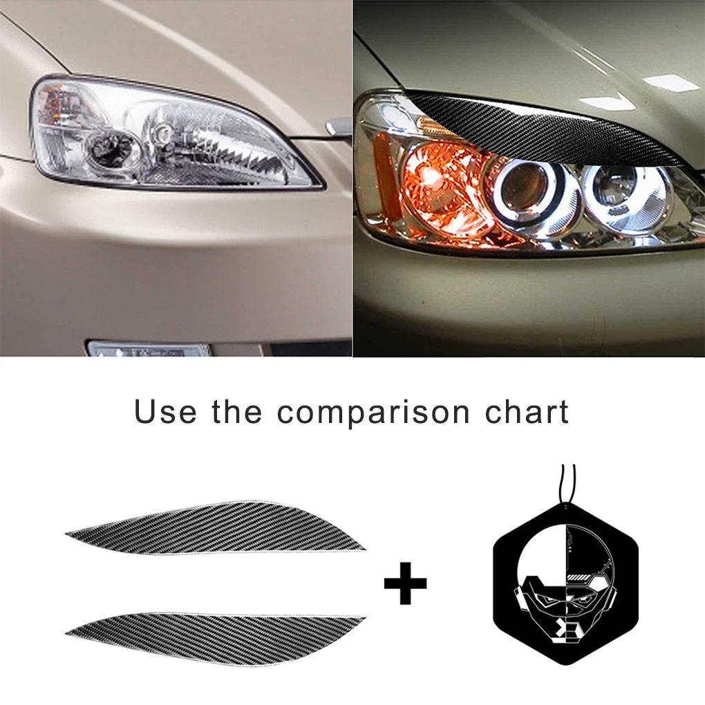 

2pcs Light Eyebrow Self-adhesive Stickers Accessory Eyelid Headlights