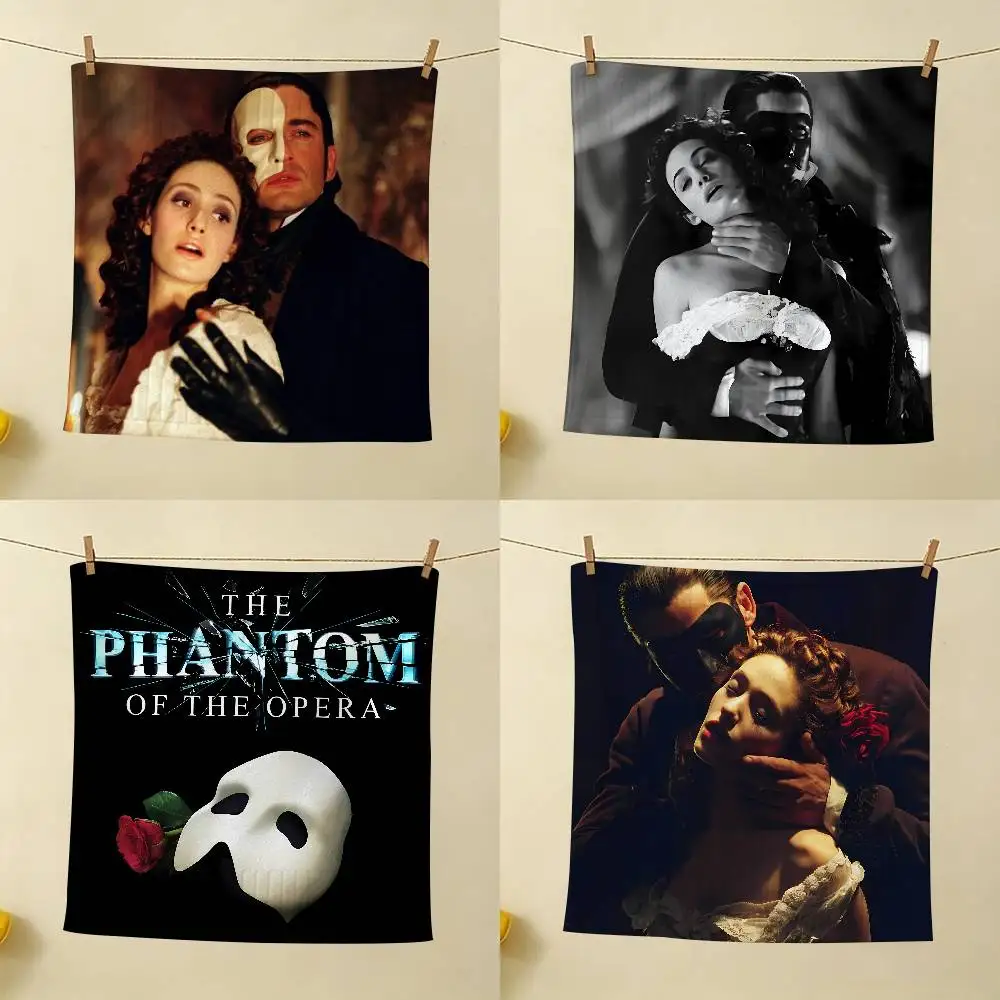 The P-Phantom Of The O-Opera For Whole House Use Polyester Cotton Daily Towel, Hanging Kitchen Hand Wiping Cloth, Durable
