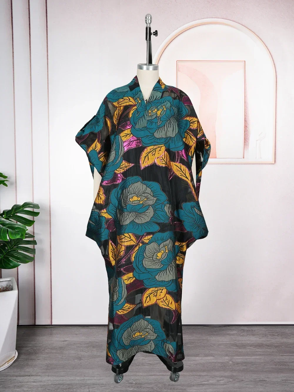 

Dubai Luxury African Muslim Fashion Dress Caftan Marocain Evening Party Dresses Kaftan Abayas Robe Boubou Africain Femme