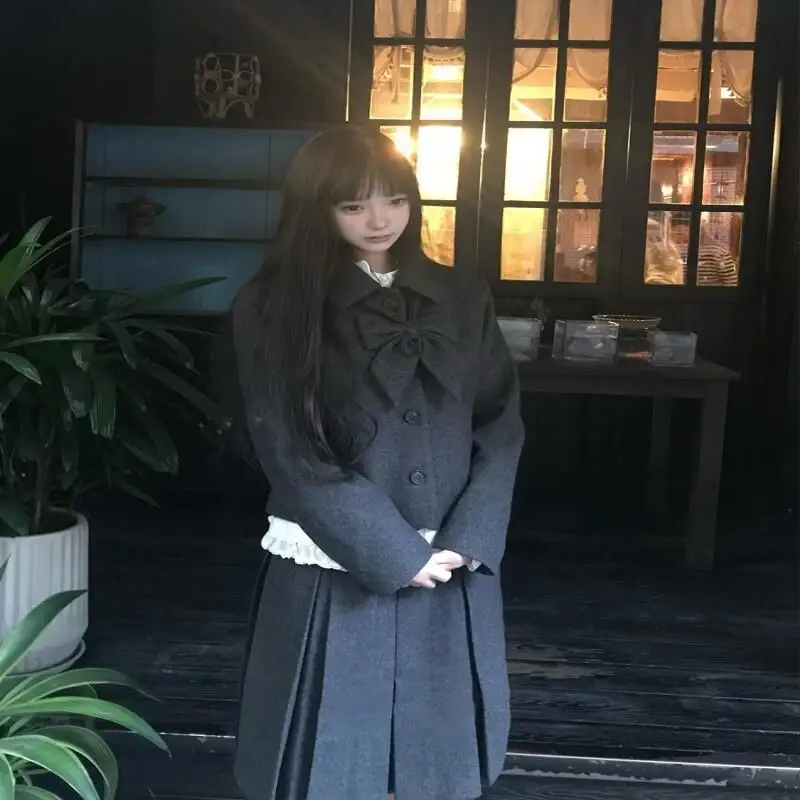 Frauen Tops Strickjacke Koreanische Mode frauen Kleidung Winter Neue Ärmel Mantel Lange Koreanische Neue Beliebte Pendeln Outer