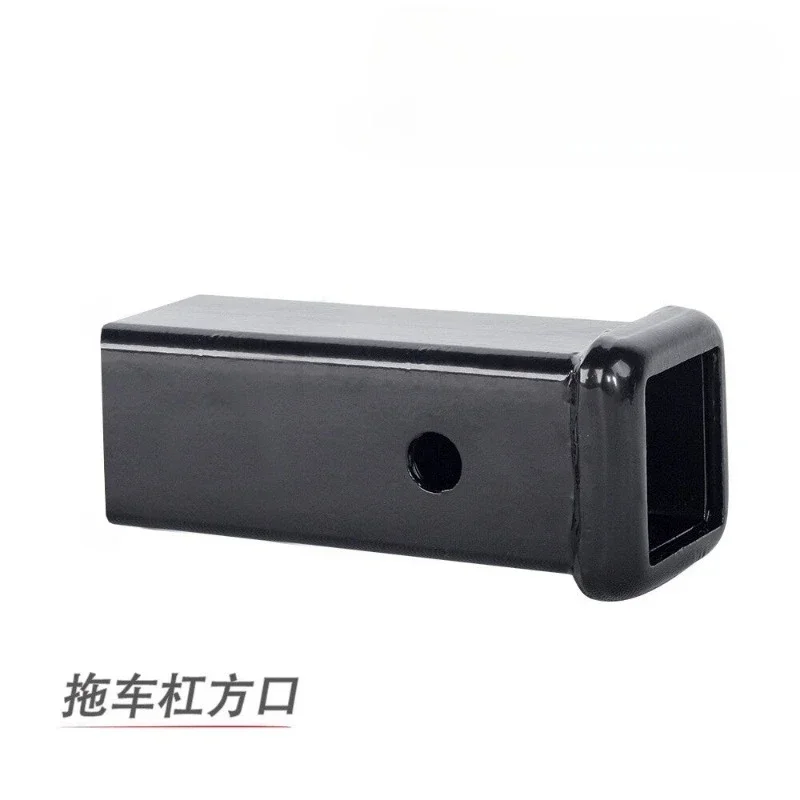 Welded Square Tube Trailer Hitch Extension Square Receiver Tow Bar Adapter For Vehicle Towing Trailer