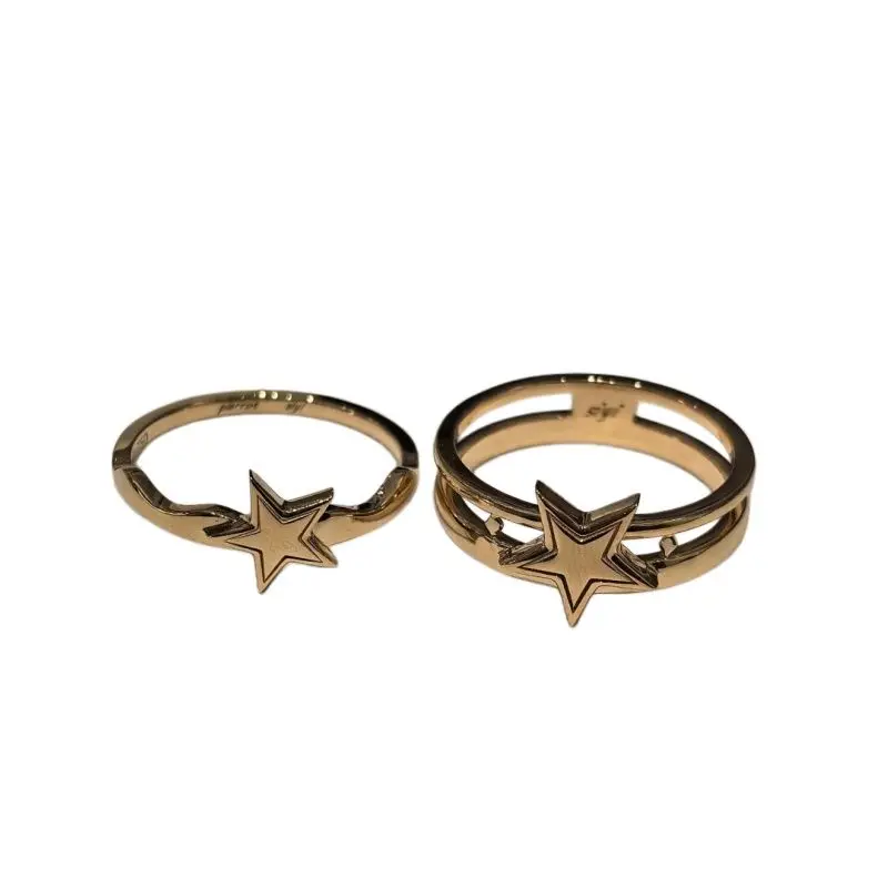 Anime The Freak Circus Cosplay Ring pierrot Harlequin Rings For Couple Love Fashion Jewelry Accessories Birthday Gift view 2