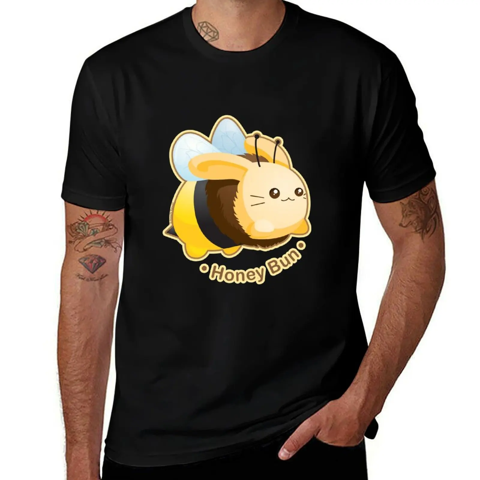 

Cute Honey Bun Bunny T-Shirt vintage t shirts croswit shirt man Louboutins men workout shirt