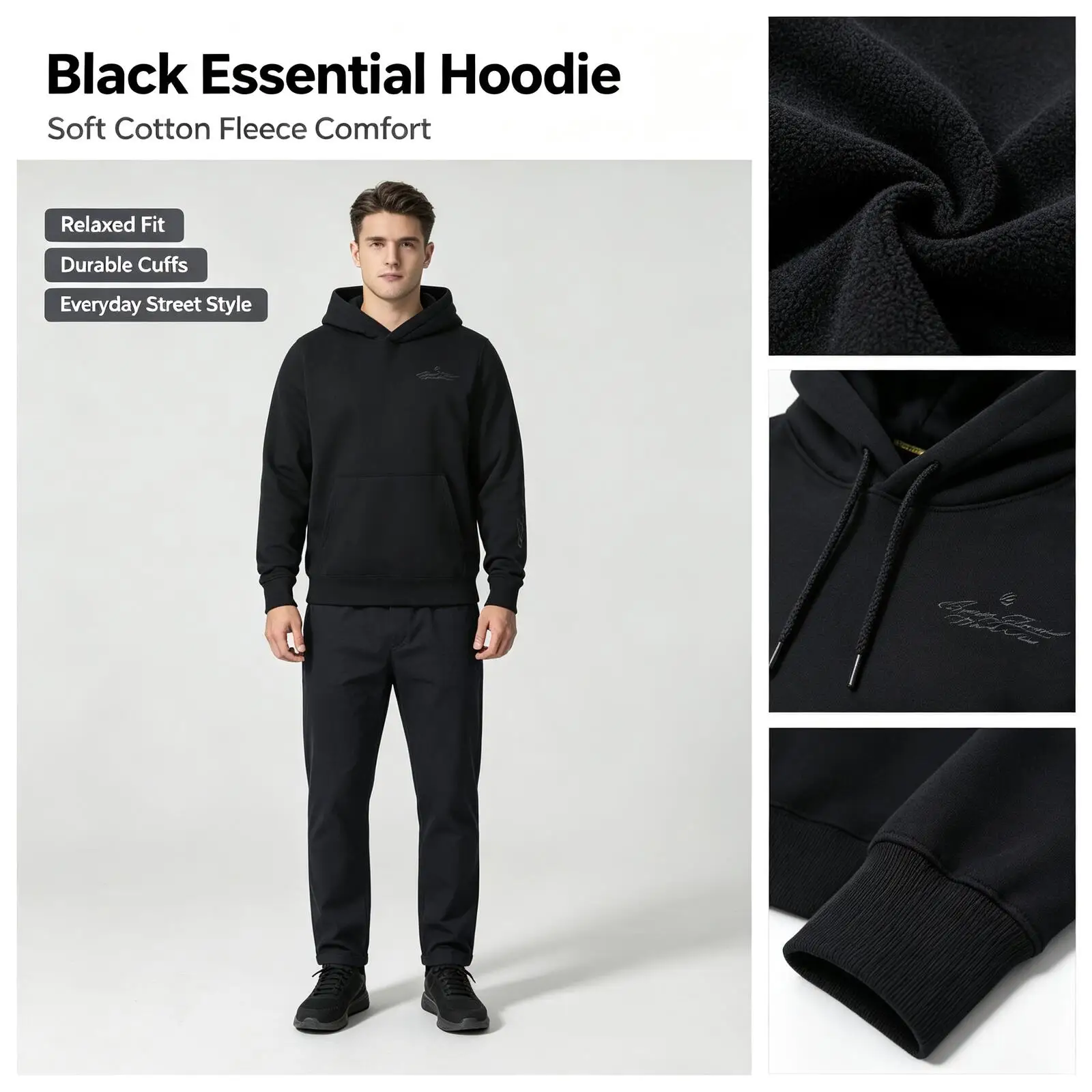 Under Armour Men's Sportswear Fashionable Hooded Sweatshirt Comfortable Skin-Friendly Casual Pullover Top 6013061-001