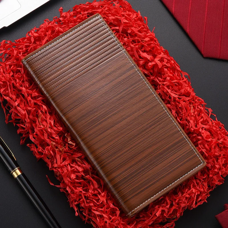 Soft PU Leather Wallet Men's Large Capacity Wallets Man Small card holder Wallets Balck Short Purse for Male carteras de mujer