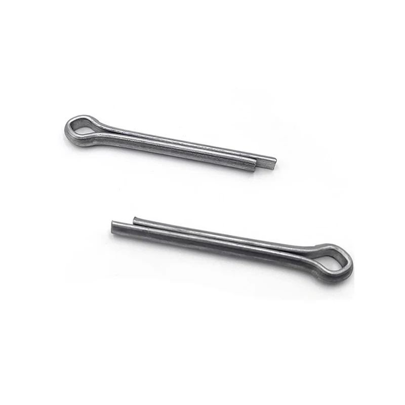 60/80/100/120/300Pcs GB91 304 Stainless Steel Cotter Pins, U-Shaped Split Fastening Pins M2 M2.5 Household Hardware