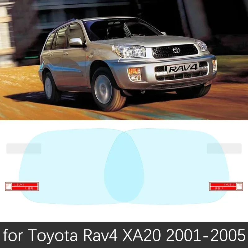 Full Cover Rainproof Anti-Fog Film For Toyota Rav4 XA20 2001~2005 RAV 4 20 Rearview Protective Mirror Car Stickers Accessories