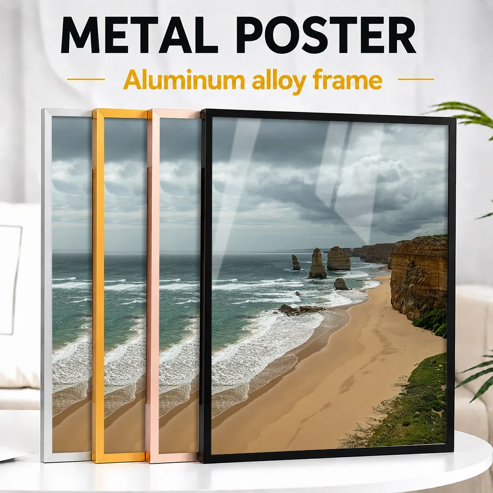 Byron Bay Australia Metal Poster With Aluminum Alloy Frame Personalized Scenic Tribute Wall Art For Travelers Decorating Office