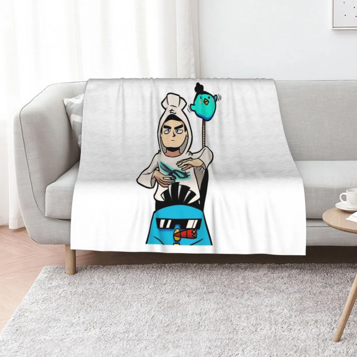 scissor seven Throw Blanket Retros Cute Winter beds Tourist Blankets Sofas Of Decoration sofa bed Blankets