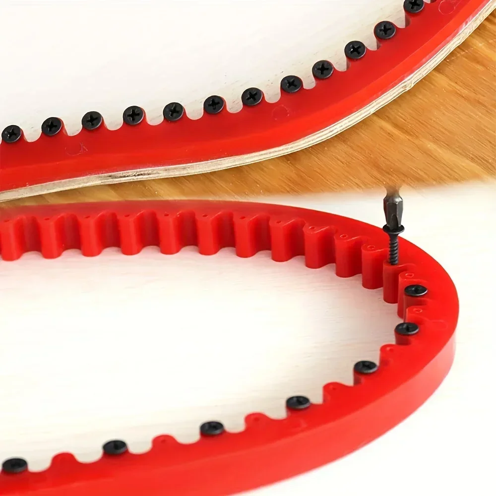 1M 2M Gear Driven Profiling Strip Flexible Curve Template Adjustable Contour Shape Practical Woodworking Tool for DIY Carpentry