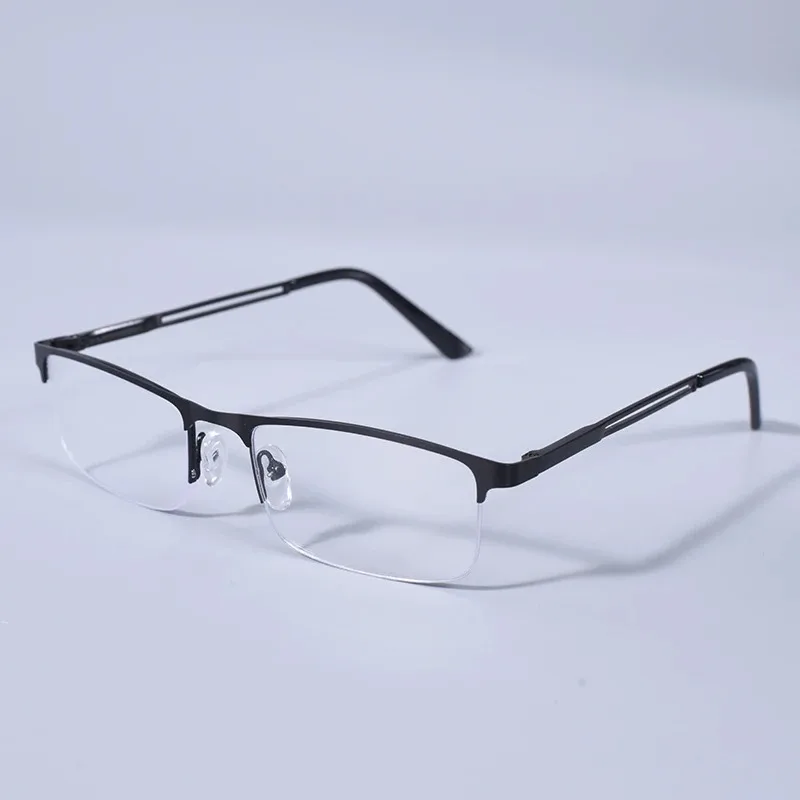 Leichte Halbrahmen-Lesebrille mit Blaulichtfilter für Altersweitsichtigkeit, Dioptrien +1,0+1,25+1,5+1,75+2,0+2,25+2,5+2,75+3,0+4,0 – Detail 14