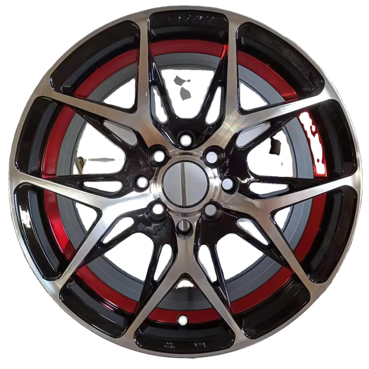 for New 18-Inch 10-Spoke Concave Wheel 5x114.3 5x108 Bolts Black Stock Bronze Cast Alloy Luxury high-end customization
