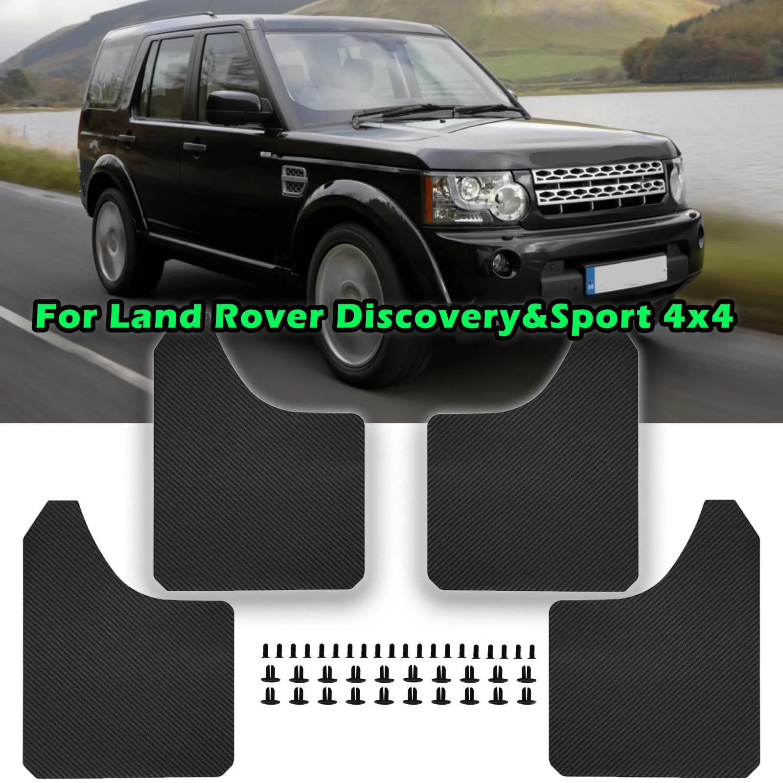 Брызговики из углеродного волокна для Land Rover Discovery L319 3 LR3 4 LR4 L462 5 Sport L550 4x4 Брызговики из углеродного волокна для Land Rover Discovery L319 3 LR3 4 LR4 L462 5 Sport L550 4x4