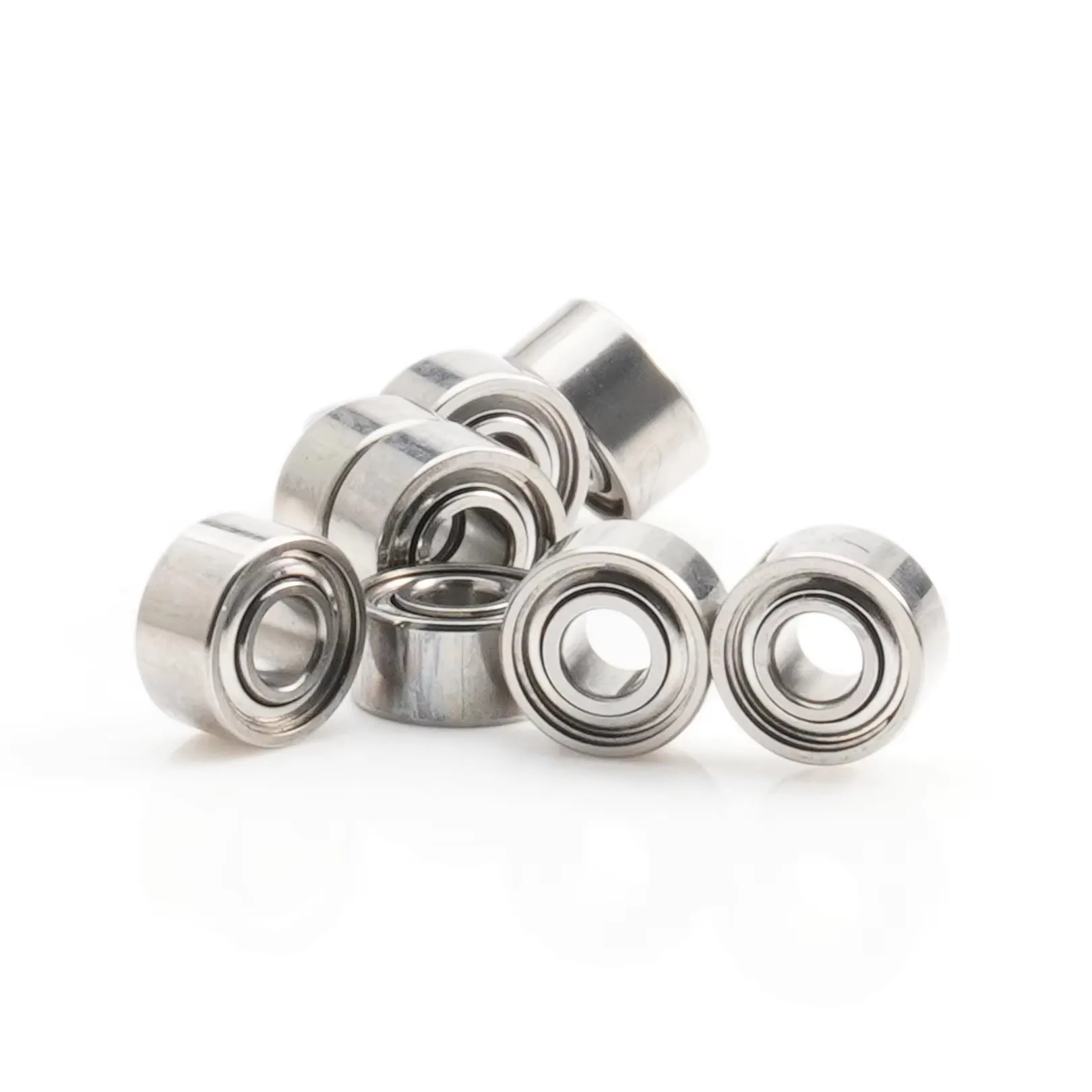 FUSHI MR105 ZZ Bearing 5x10x4 mm 10Pcs MR105ZZ RS 2RS MR105Open Handpiece Bearings For Strong Industrial Motors High Speed