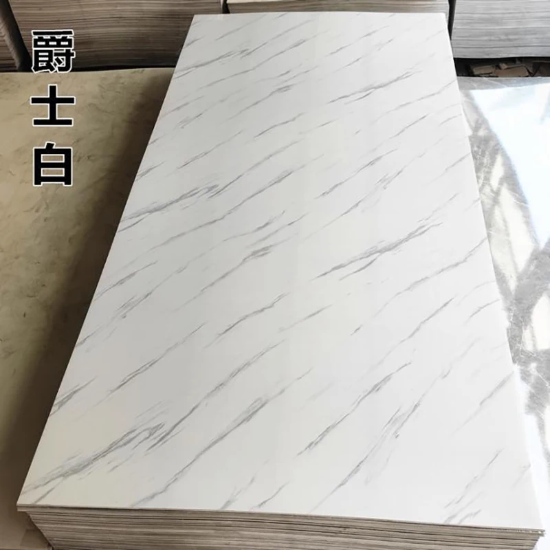 A 10 pieces UV Marble 1220*2440*2.5MM Wall Panels B1 Fire Rate Advanced Building Materials Wholesale Customized logo Free tax