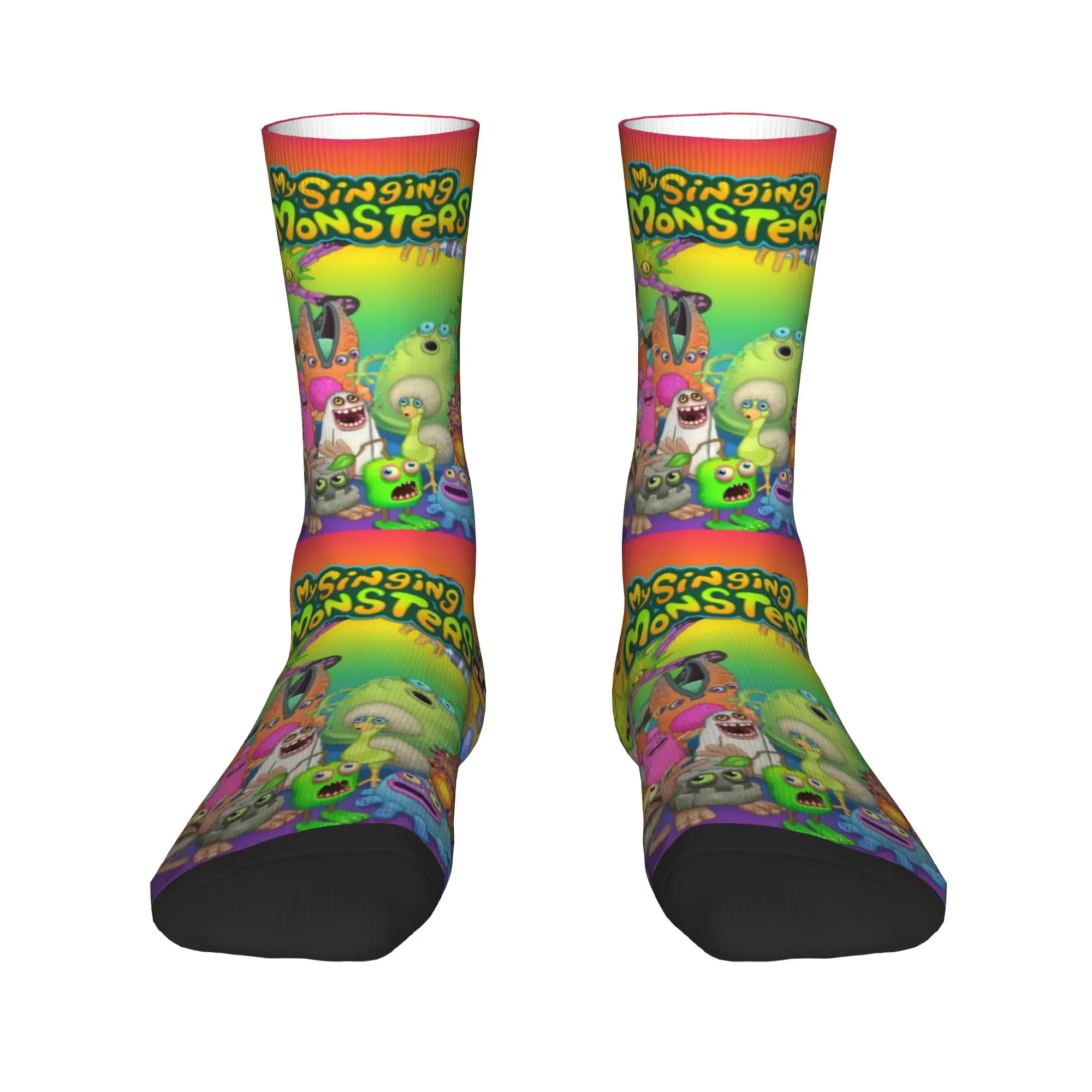 بلدي الغناء وحوش الجوارب الشتاء جوارب أزياء للجنسين الرجال الجوارب الناعمة الدافئة تصميم الجري المضادة للانزلاق الجوارب