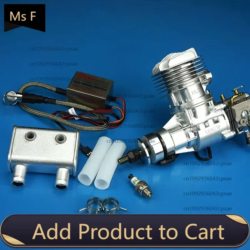 DLE20RA Model Engine Single Cylinder After Two Stroke Exhaust Natural Air Cooling Hand Start 20CC