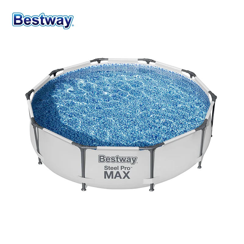 Bestway 56406 ชุดสระว่ายน้ํา สระเด็กเล่นทรงกลมเหนือพื้นดิน สระว่ายน้ํากรอบกลม สระว่ายน้ํากรอบเหนือพื้นดิน