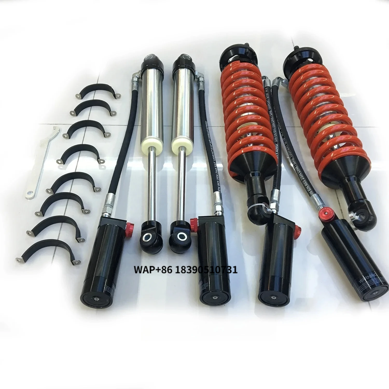 

High-Quality Adjustable Nitrogen Shocks for Tacomas, Tundras, Hiluxes, Ranger, and Navara Pickup Condition New